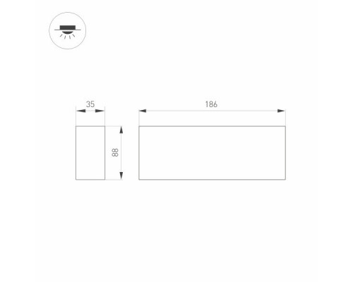 Заказать Накладной светильник Arlight 031860| VIVID-LIGHT.RU