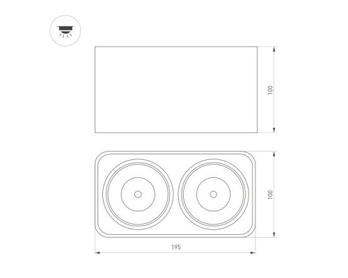 Сделать заказ Накладной светильник Arlight 036057| VIVID-LIGHT.RU