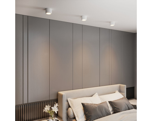 Сделать заказ Накладной светильник Elektrostandard DLR026 6W 3000K белый матовый| VIVID-LIGHT.RU