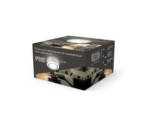 Купить Накладной светильник Gauss BL143| VIVID-LIGHT.RU