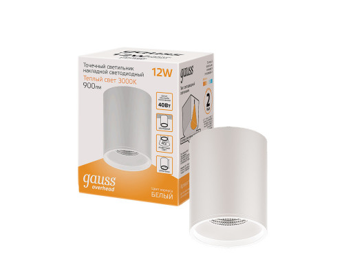 Сделать заказ Накладной светильник Gauss HD030| VIVID-LIGHT.RU