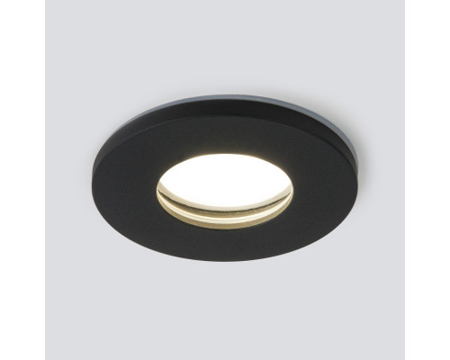 Сделать заказ Влагозащищенный светильник Elektrostandard 125 MR16 черный матовый| VIVID-LIGHT.RU