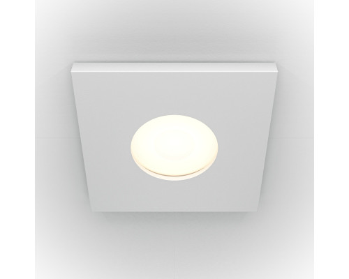 Оформить заказ Влагозащищенный светильник Maytoni Technical DL083-01-GU10-SQ-W| VIVID-LIGHT.RU