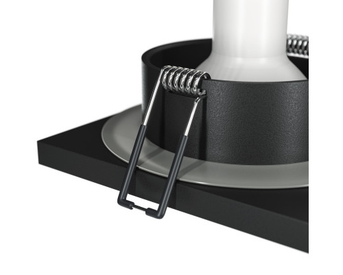 Оформить заказ Влагозащищенный светильник Maytoni Technical DL083-01-GU10-SQ-B| VIVID-LIGHT.RU