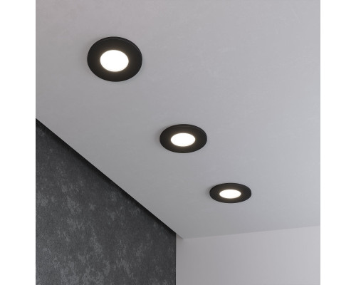 Сделать заказ Влагозащищенный светильник Elektrostandard 125 MR16 черный матовый| VIVID-LIGHT.RU