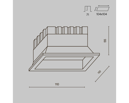 Заказать Влагозащищенный светильник Maytoni Technical DL056-12W3-4-6K-W| VIVID-LIGHT.RU