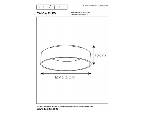 Заказать Влагозащищенный светильник LUCIDE 46100/32/31| VIVID-LIGHT.RU