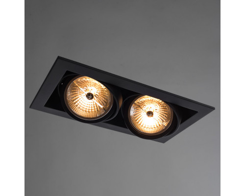 Заказать Встраиваемый светильник ARTE Lamp A5935PL-2BK| VIVID-LIGHT.RU