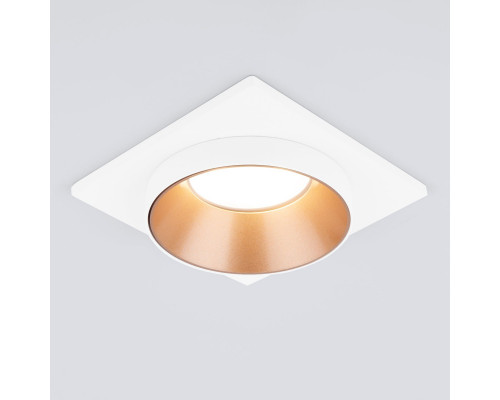 Заказать Встраиваемый светильник Elektrostandard 116 MR16 золото/белый| VIVID-LIGHT.RU