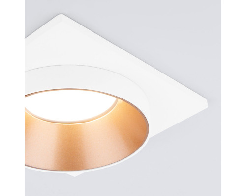 Заказать Встраиваемый светильник Elektrostandard 116 MR16 золото/белый| VIVID-LIGHT.RU