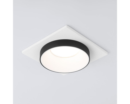 Купить Встраиваемый светильник Elektrostandard 116 MR16 белый/черный| VIVID-LIGHT.RU