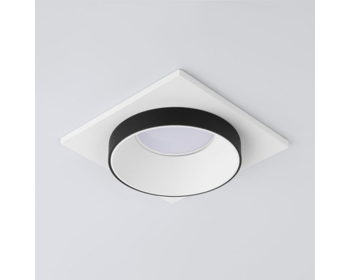 Купить Встраиваемый светильник Elektrostandard 116 MR16 белый/черный| VIVID-LIGHT.RU