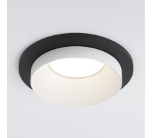 Встраиваемый светильник Elektrostandard 114 MR16 белый/черный