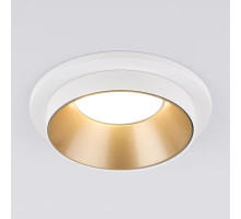 Встраиваемый светильник Elektrostandard 113 MR16 золото/белый