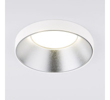 Встраиваемый светильник Elektrostandard 112 MR16 серебро/белый