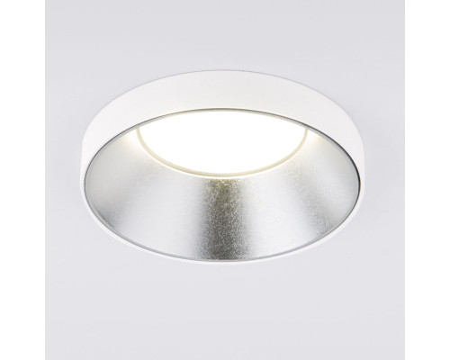 Сделать заказ Встраиваемый светильник Elektrostandard 112 MR16 серебро/белый| VIVID-LIGHT.RU