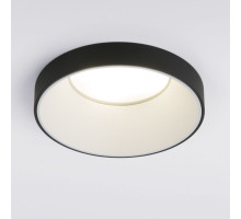 Встраиваемый светильник Elektrostandard 112 MR16 белый/черный