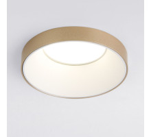 Встраиваемый светильник Elektrostandard 112 MR16 белый/золото