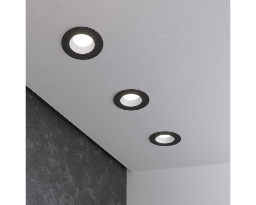 Купить Встраиваемый светильник Elektrostandard 122 MR16 серебро/черный| VIVID-LIGHT.RU