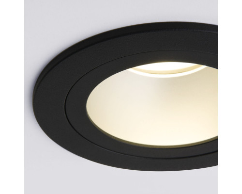 Купить Встраиваемый светильник Elektrostandard 122 MR16 серебро/черный| VIVID-LIGHT.RU