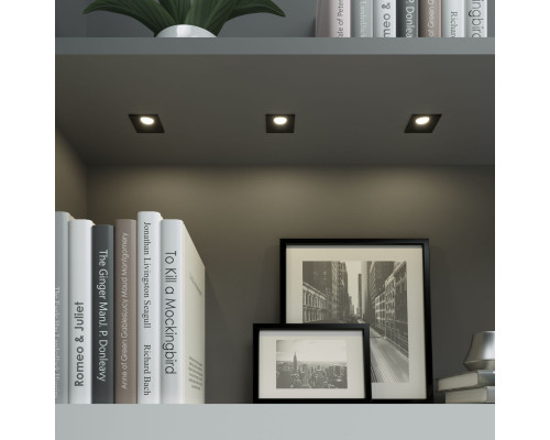 Заказать Встраиваемый светильник Elektrostandard 15271/LED 3W BK черный| VIVID-LIGHT.RU