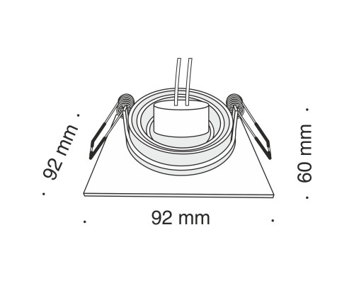 Сделать заказ Встраиваемый светильник Maytoni Technical DL024-2-01W| VIVID-LIGHT.RU