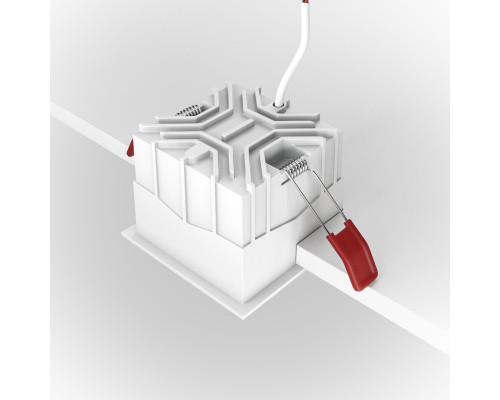 Оформить заказ Встраиваемый светильник Maytoni Technical DL043-01-15W4K-SQ-WB| VIVID-LIGHT.RU