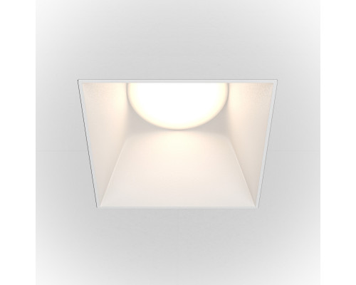 Заказать Встраиваемый светильник Maytoni Technical DL051-01-GU10-SQ-W| VIVID-LIGHT.RU