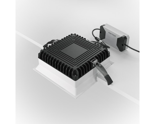 Оформить заказ Встраиваемый светильник Maytoni Technical DL054-18W4K-W| VIVID-LIGHT.RU