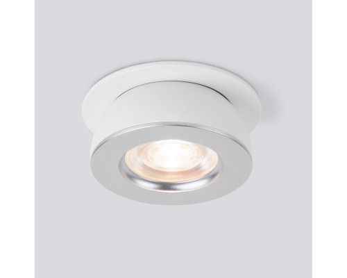 Сделать заказ Встраиваемый светильник Elektrostandard Pruno белый/серебро 8W 4200К (25080/LED)| VIVID-LIGHT.RU