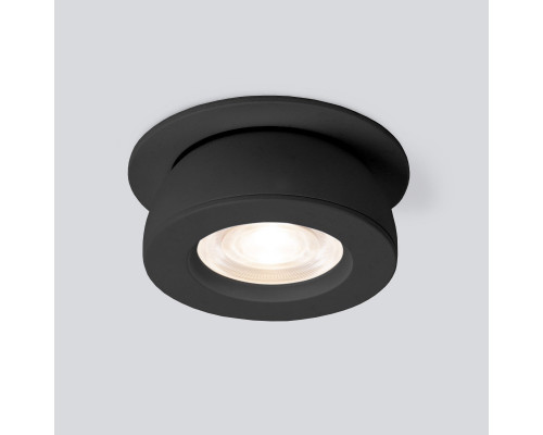 Оформить заказ Встраиваемый светильник Elektrostandard Pruno черный 8W 4200К (25080/LED)| VIVID-LIGHT.RU