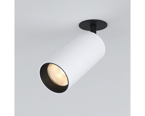 Сделать заказ Встраиваемый светильник Elektrostandard Diffe белый/черный 15W 4200K (25066/LED)| VIVID-LIGHT.RU