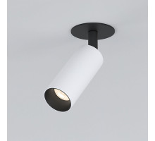 Встраиваемый светильник Elektrostandard Diffe белый/черный 8W 4200K (25039/LED)