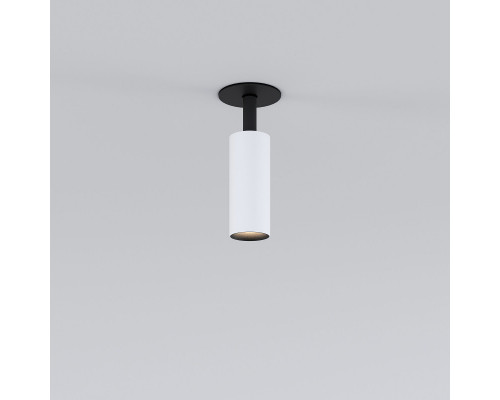 Купить Встраиваемый светильник Elektrostandard Diffe белый/черный 8W 4200K (25039/LED)| VIVID-LIGHT.RU