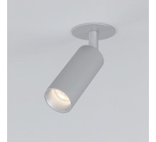 Встраиваемый светильник Elektrostandard Diffe серебряный 8W 4200K (25039/LED)