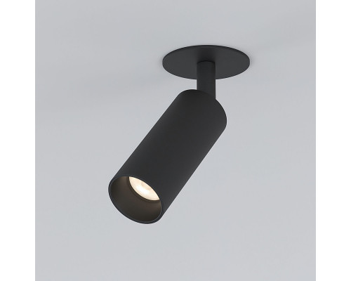 Купить Встраиваемый светильник Elektrostandard Diffe черный 8W 4200K (25039/LED)| VIVID-LIGHT.RU