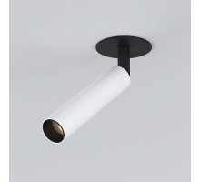 Встраиваемый светильник Elektrostandard Diffe белый/черный 5W 4200K (25027/LED)