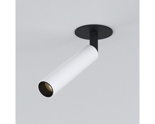 Купить Встраиваемый светильник Elektrostandard Diffe белый/черный 5W 4200K (25027/LED)| VIVID-LIGHT.RU