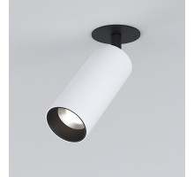 Встраиваемый светильник Elektrostandard Diffe белый/черный 10W 4200K (25052/LED)