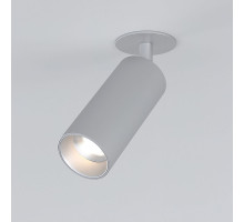 Встраиваемый светильник Elektrostandard Diffe серебряный 10W 4200K (25052/LED)