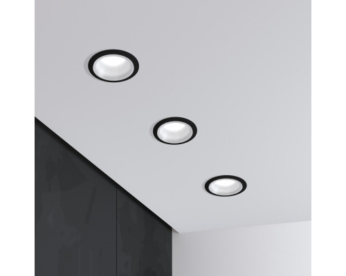 Купить Встраиваемый светильник Elektrostandard 25010/01 GU10 чёрный| VIVID-LIGHT.RU