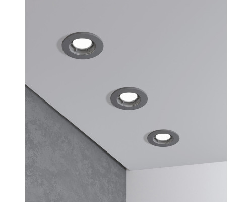 Сделать заказ Встраиваемый светильник Elektrostandard 25009/01 GU10 графит| VIVID-LIGHT.RU