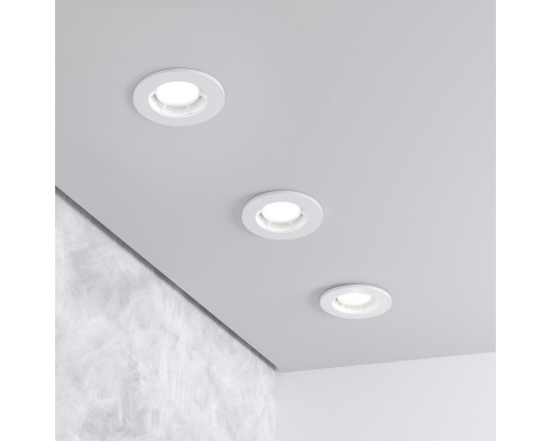 Купить Встраиваемый светильник Elektrostandard 25009/01 GU10 белый| VIVID-LIGHT.RU
