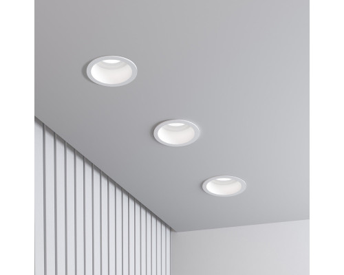 Сделать заказ Встраиваемый светильник Elektrostandard 25008/01 GU10 белый| VIVID-LIGHT.RU