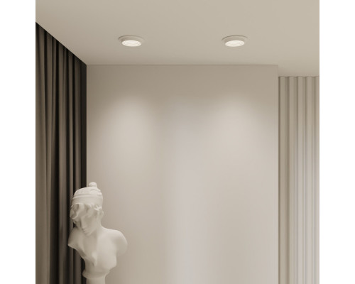 Купить Встраиваемый светильник Elektrostandard 25007/01 GU10 белый| VIVID-LIGHT.RU