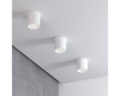 Заказать Встраиваемый светильник Elektrostandard 25005/01 GU10 белый| VIVID-LIGHT.RU
