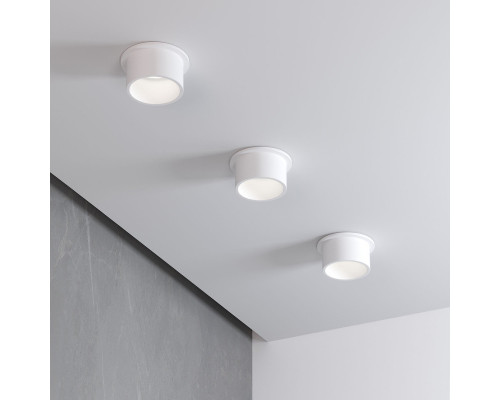 Оформить заказ Встраиваемый светильник Elektrostandard 25004/01 GU10 белый| VIVID-LIGHT.RU