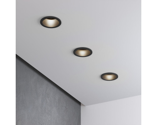 Купить Встраиваемый светильник Elektrostandard 25002/01 GU10 чёрный| VIVID-LIGHT.RU