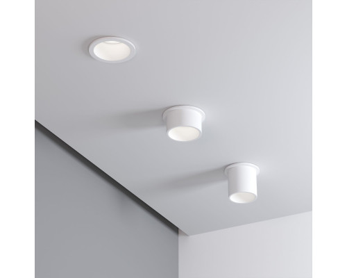 Купить Встраиваемый светильник Elektrostandard 25002/01 GU10 белый| VIVID-LIGHT.RU