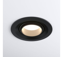 Встраиваемый светильник Elektrostandard 9919 LED 10W 3000K черный